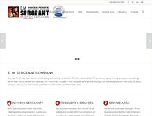 Tablet Screenshot of emsergeant.com